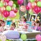 Tropical Party Green Pink Balloons (Pink Green Rose Gold) 12 inch 60pcs